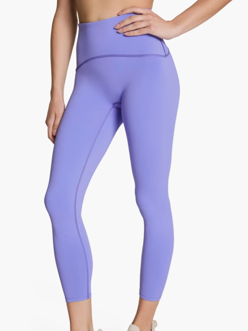 SPANXshape Booty Boost 7/8 Leggings Light Amethyst Purple Small NWT